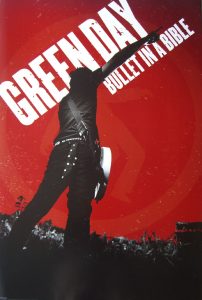 Poster for the movie "Green Day: Bullet in a Bible"