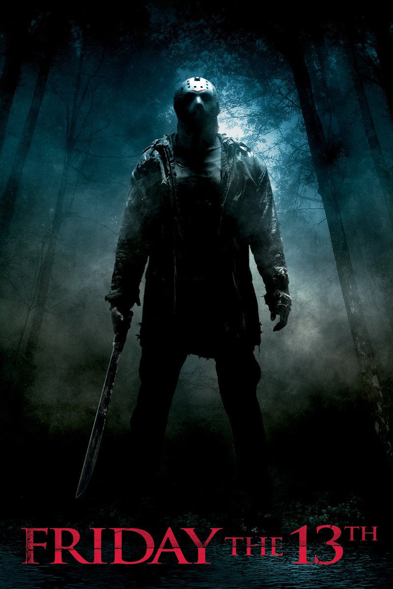 Poster for the movie "Friday the 13th"