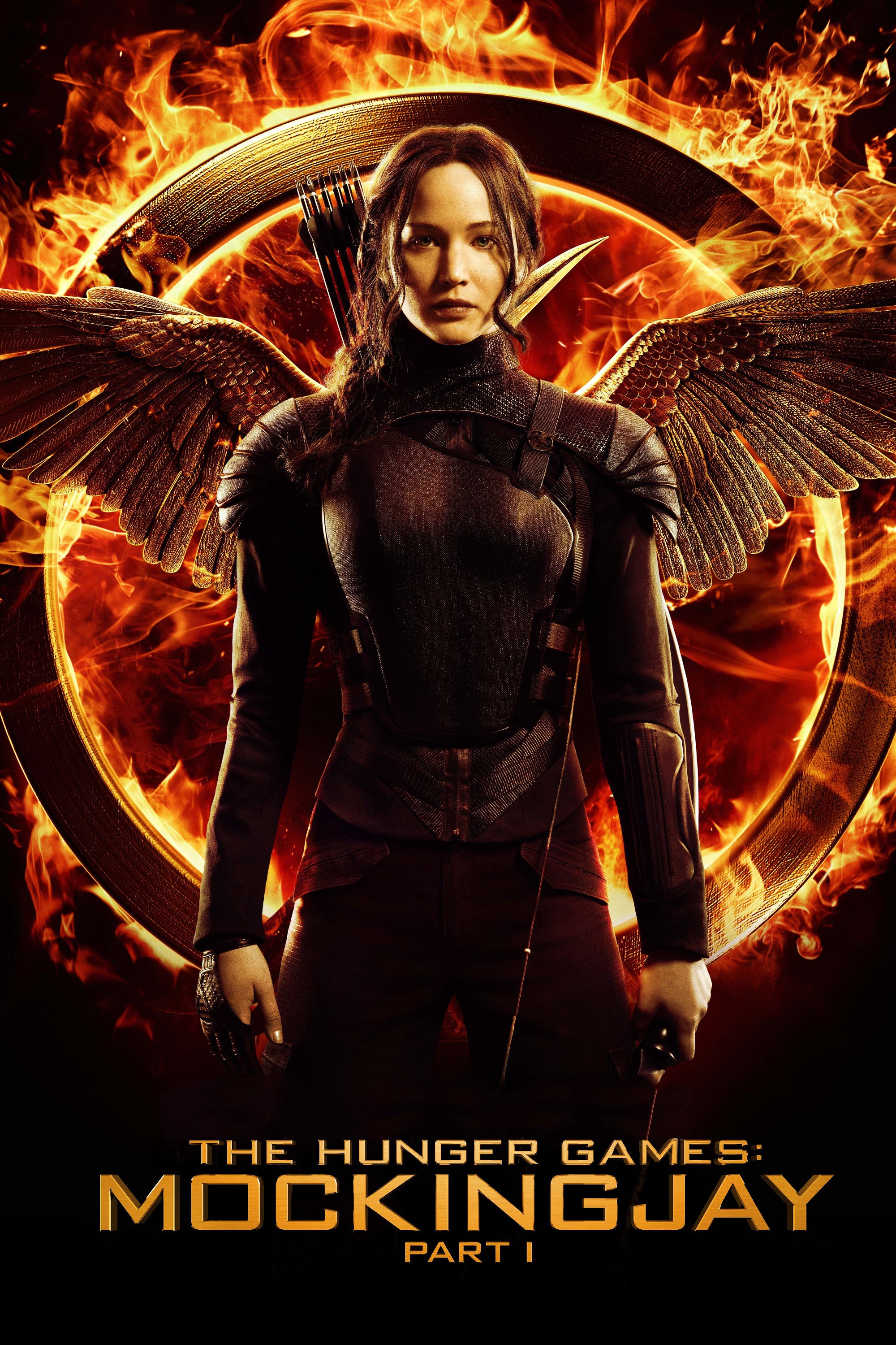 Poster for the movie "The Hunger Games: Mockingjay - Part 1"