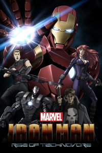 Poster for the movie "Iron Man: Rise of Technovore"
