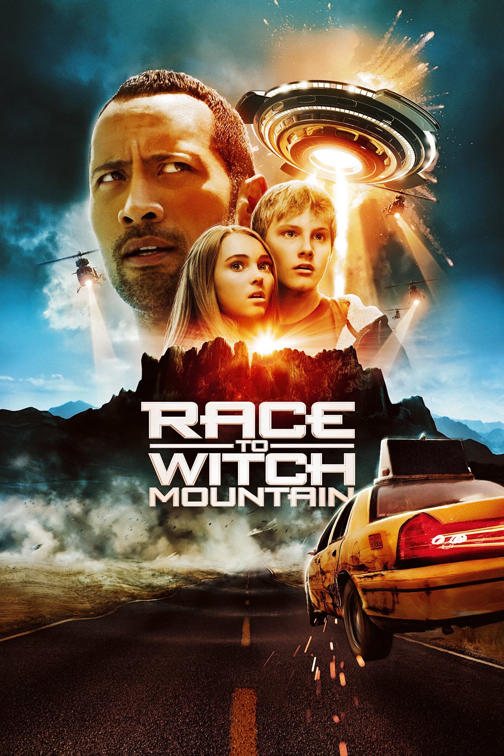 Poster for the movie "Race to Witch Mountain"