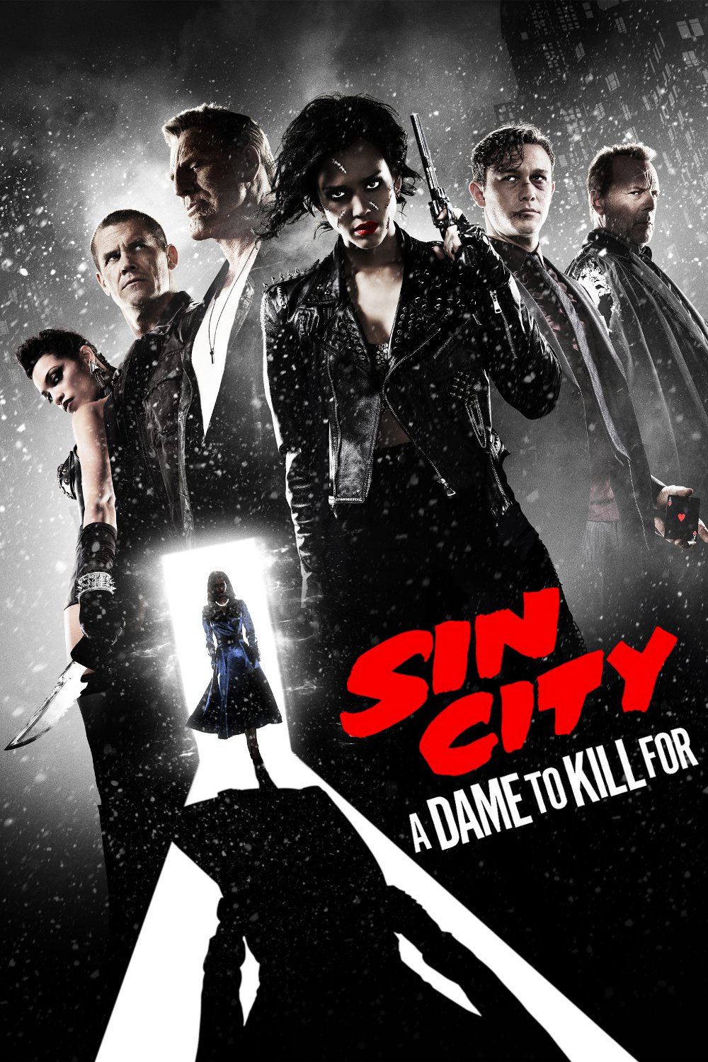 Poster for the movie "Sin City: A Dame to Kill For"