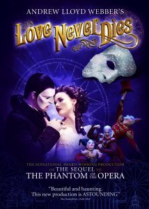 Poster for the movie "Love Never Dies"