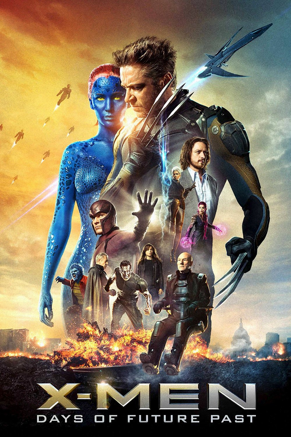 Poster for the movie "X-Men: Days of Future Past"