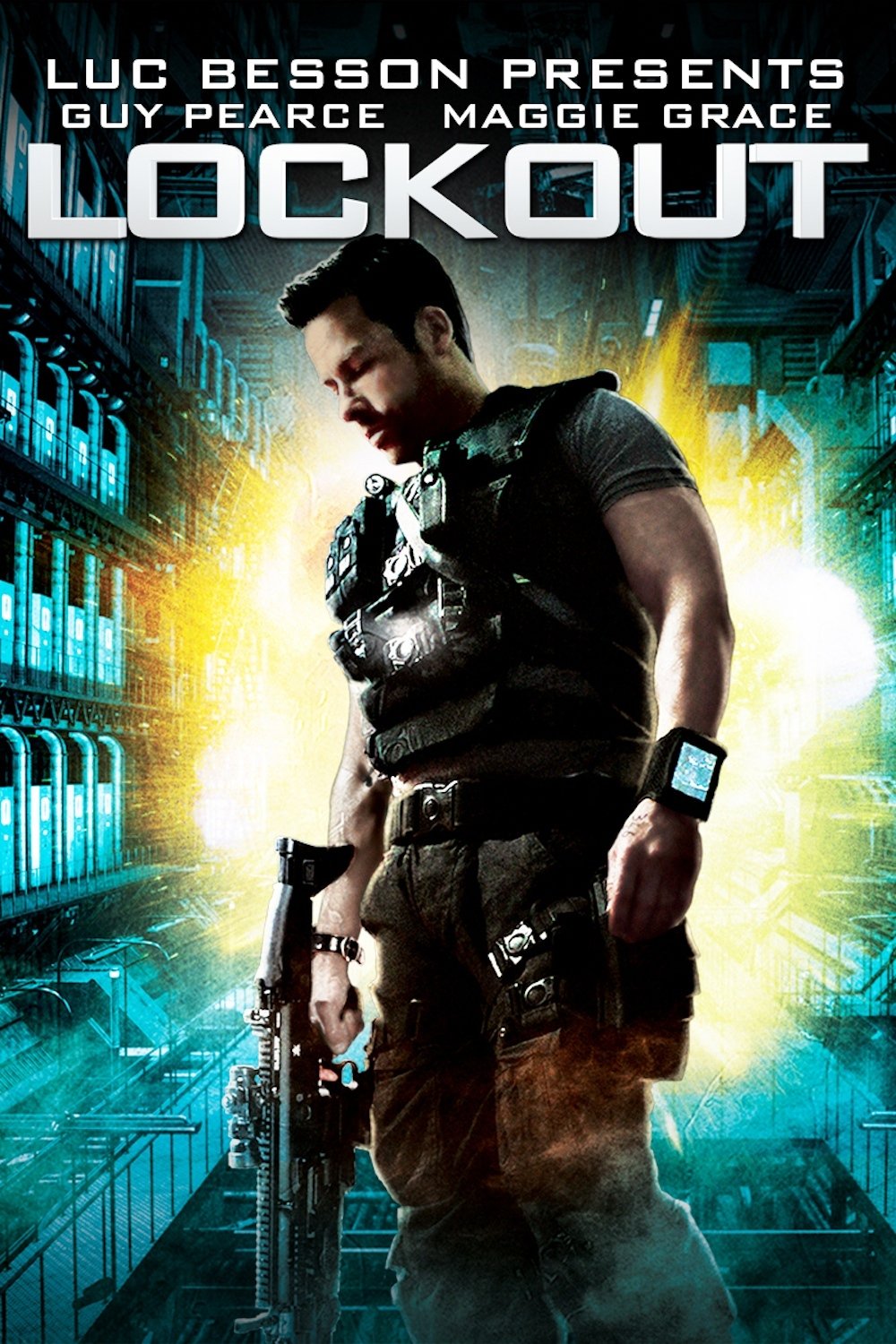 Poster for the movie "Lockout"