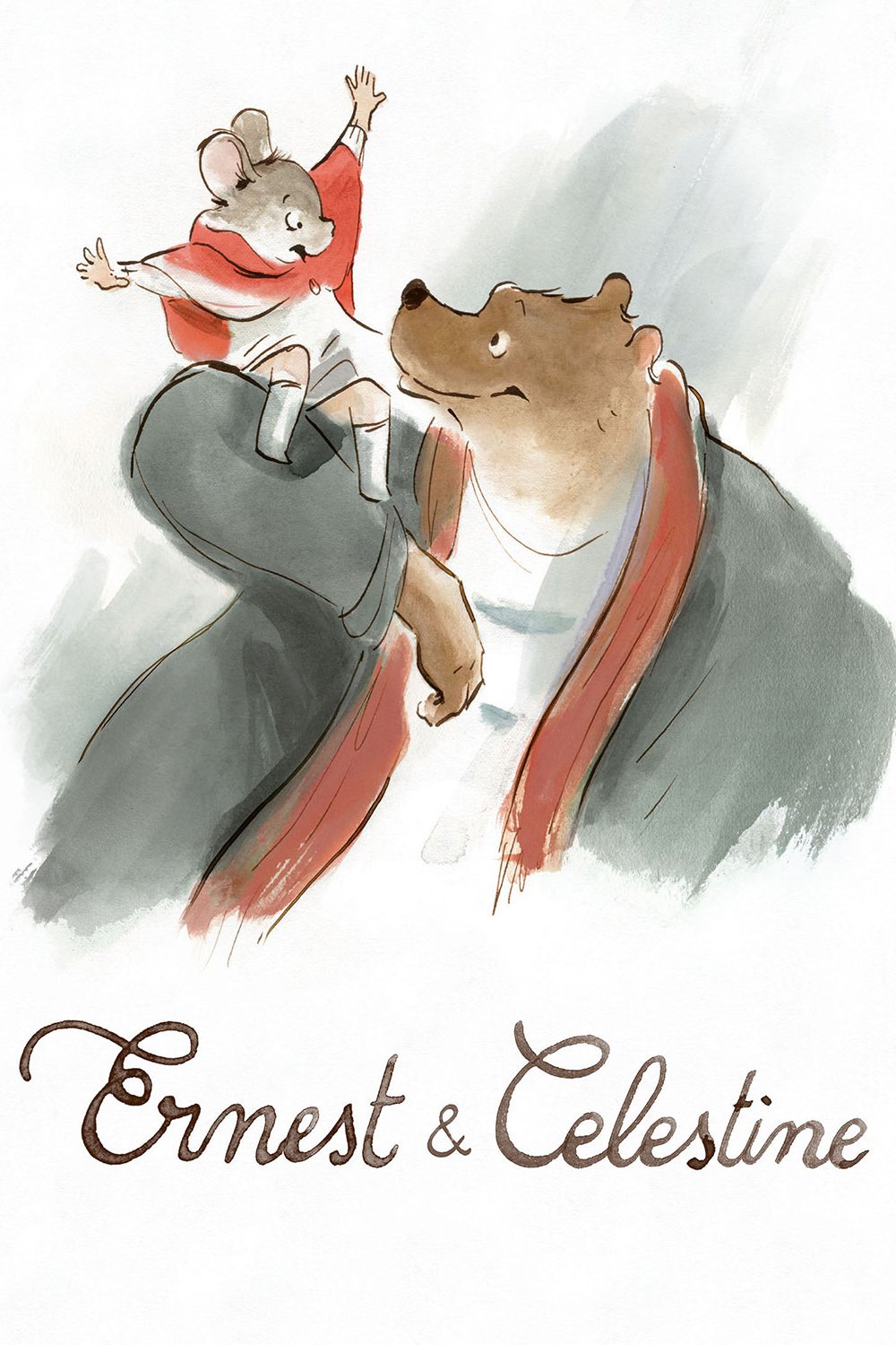 Poster for the movie "Ernest & Celestine"