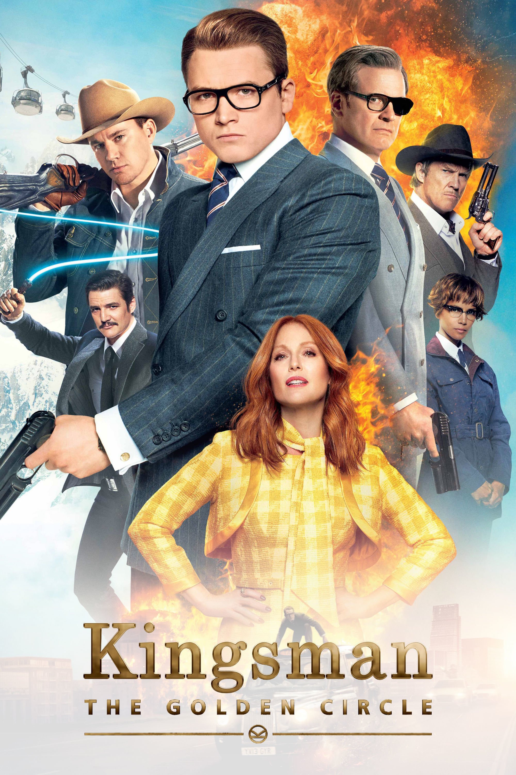 Poster for the movie "Kingsman: The Golden Circle"
