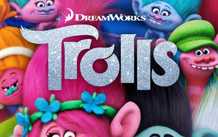 Poster for the movie "Trolls"