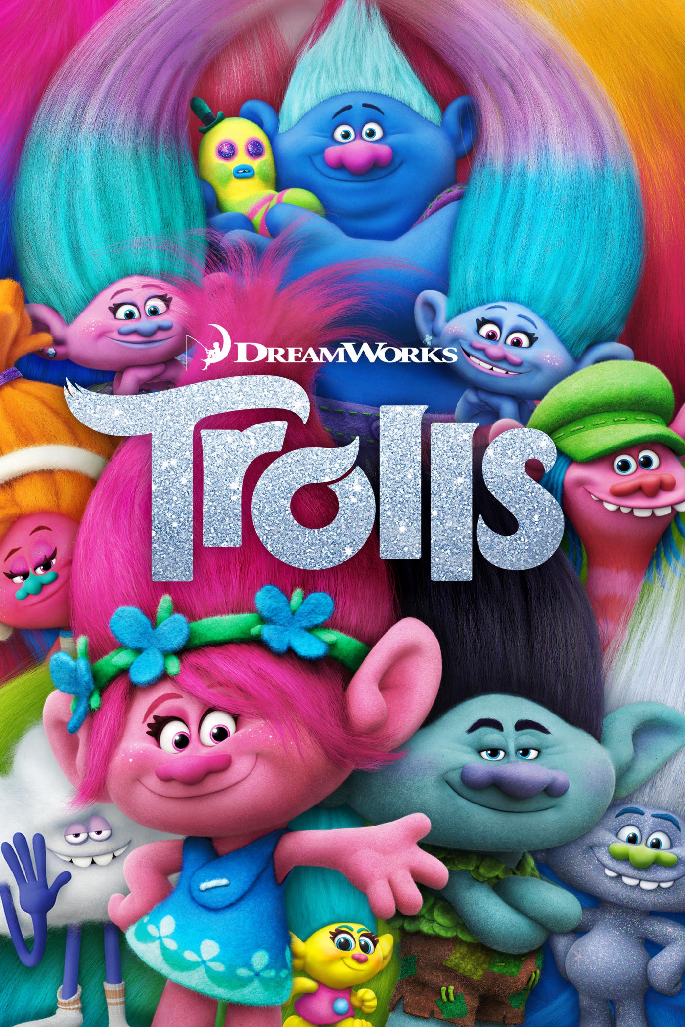 Poster for the movie "Trolls"