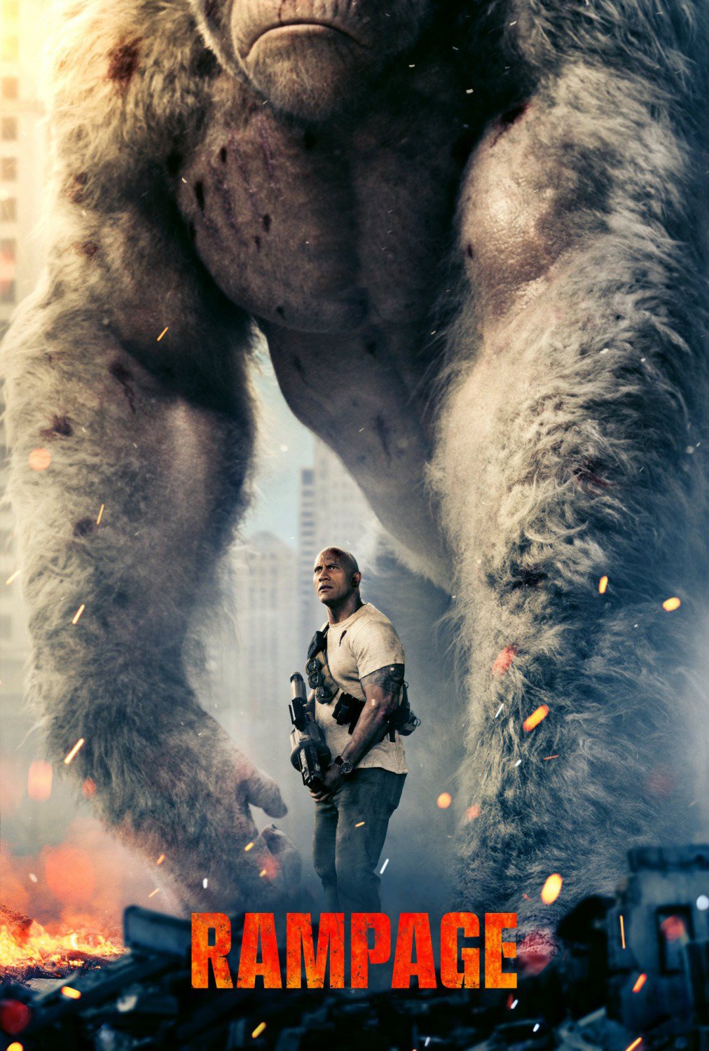 Poster for the movie "Rampage"