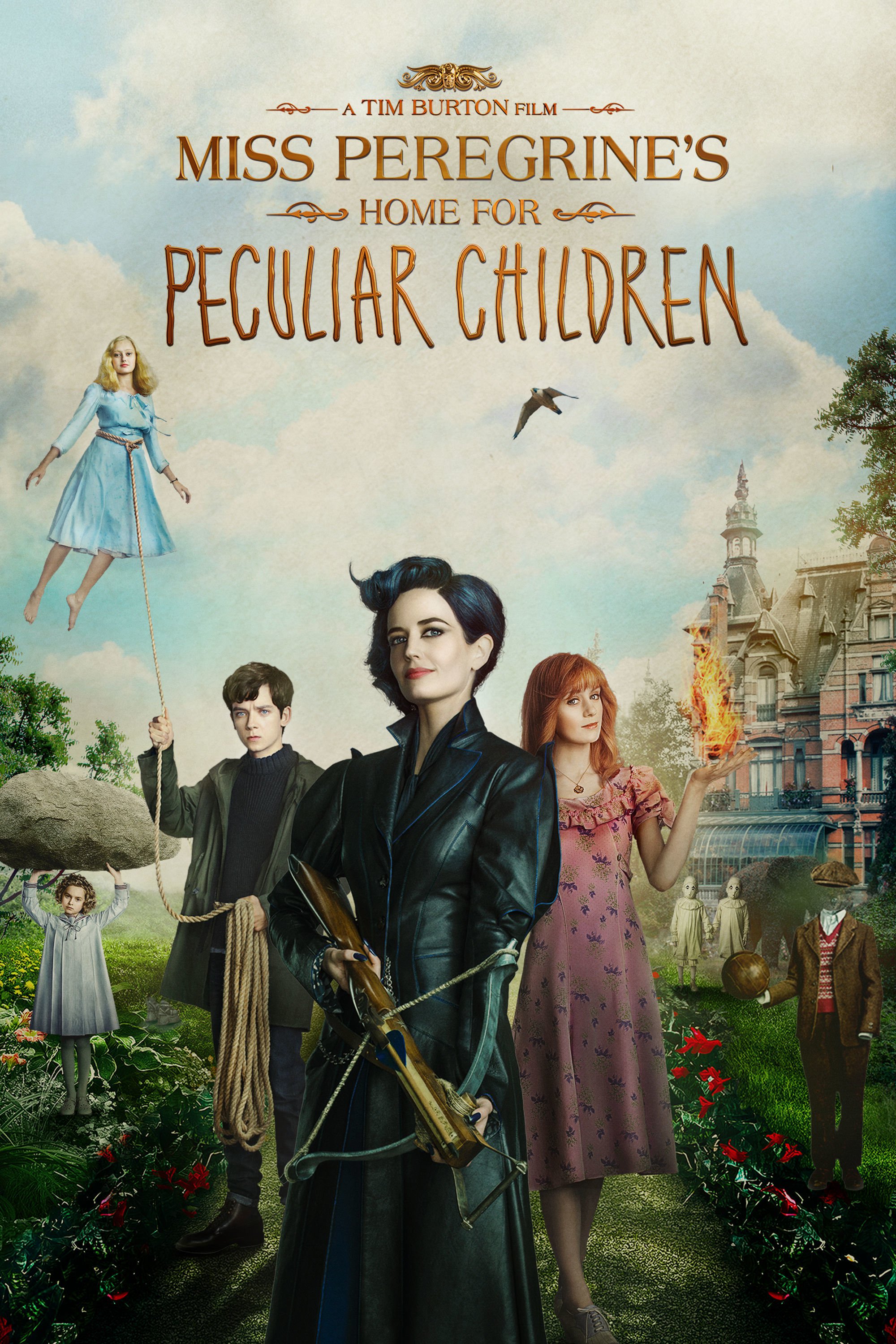 Poster for the movie "Miss Peregrine's Home for Peculiar Children"