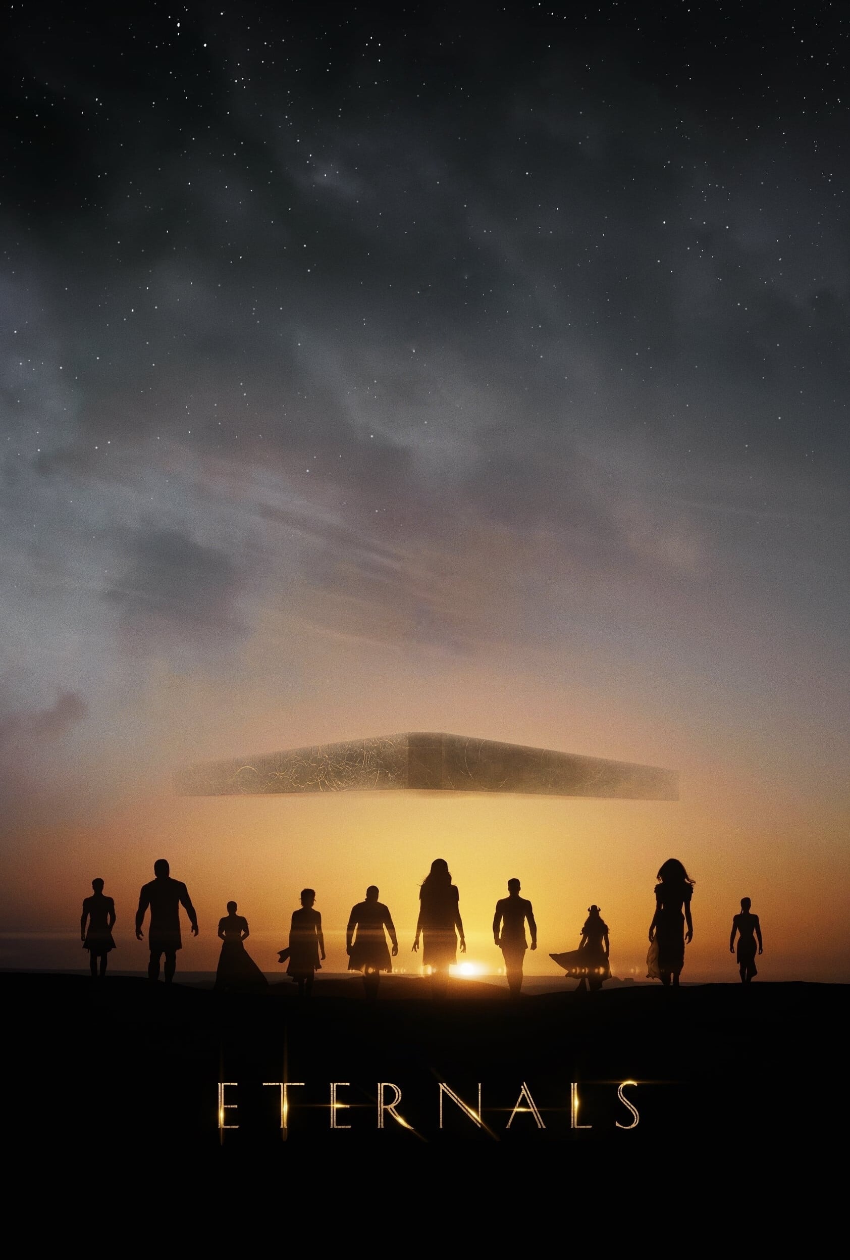 Poster for the movie "Eternals"