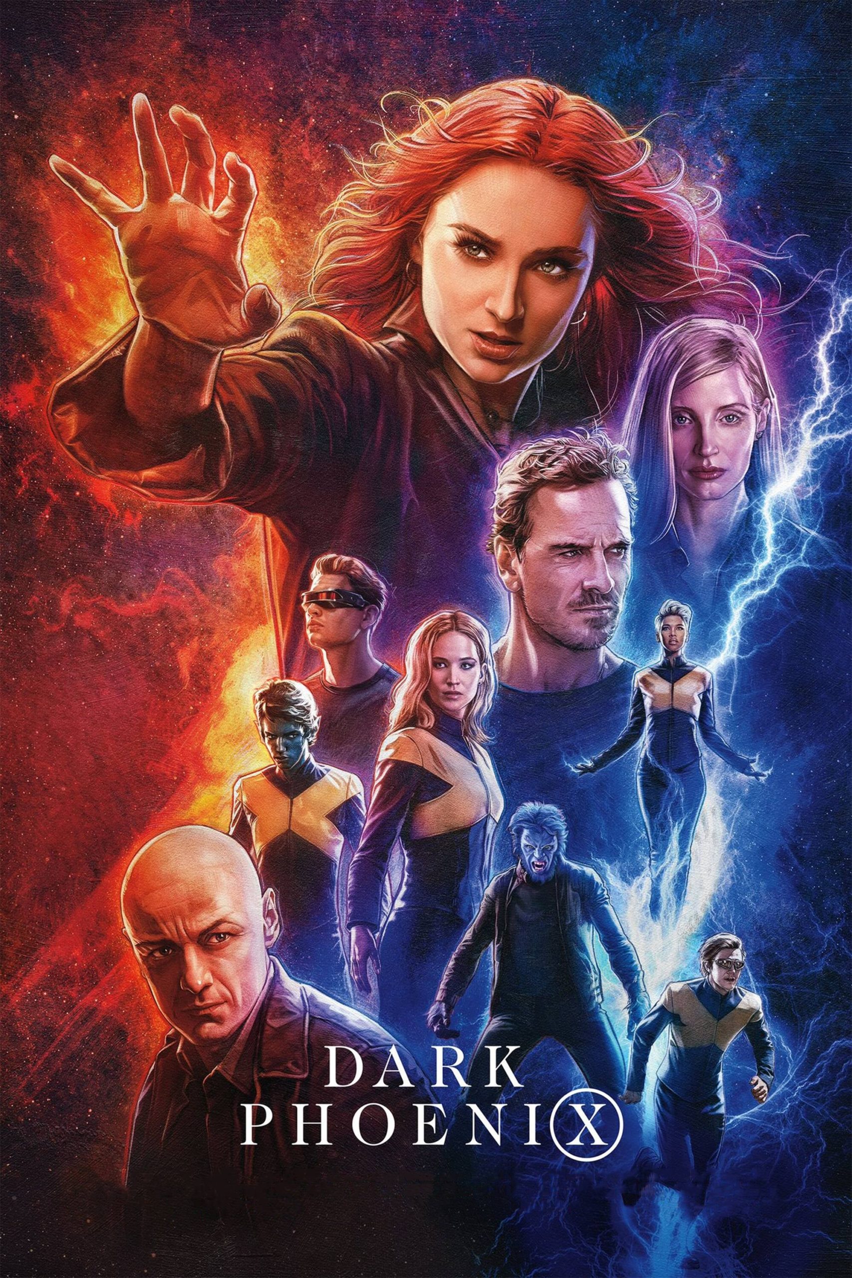 Poster for the movie "Dark Phoenix"