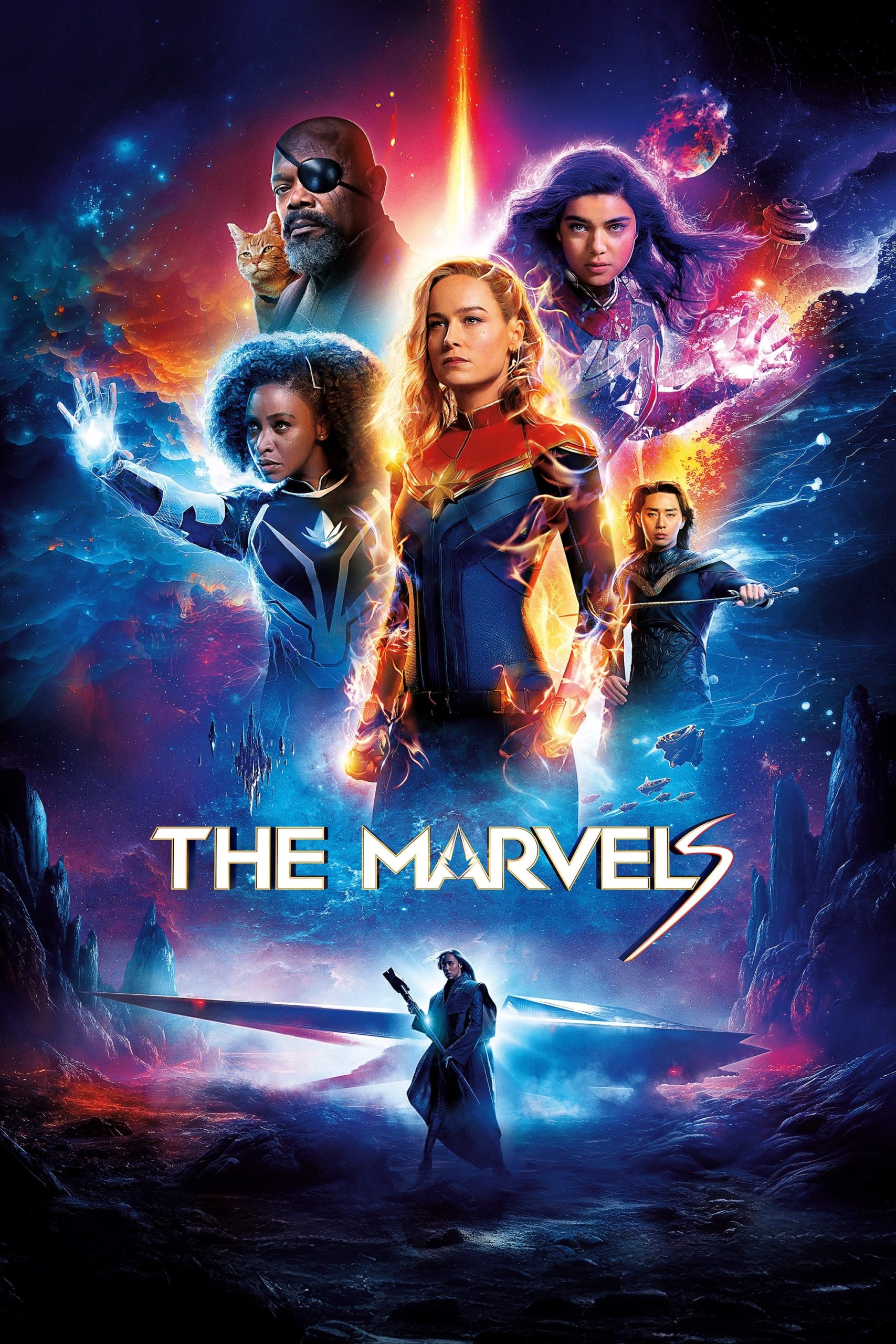 Poster for the movie "The Marvels"